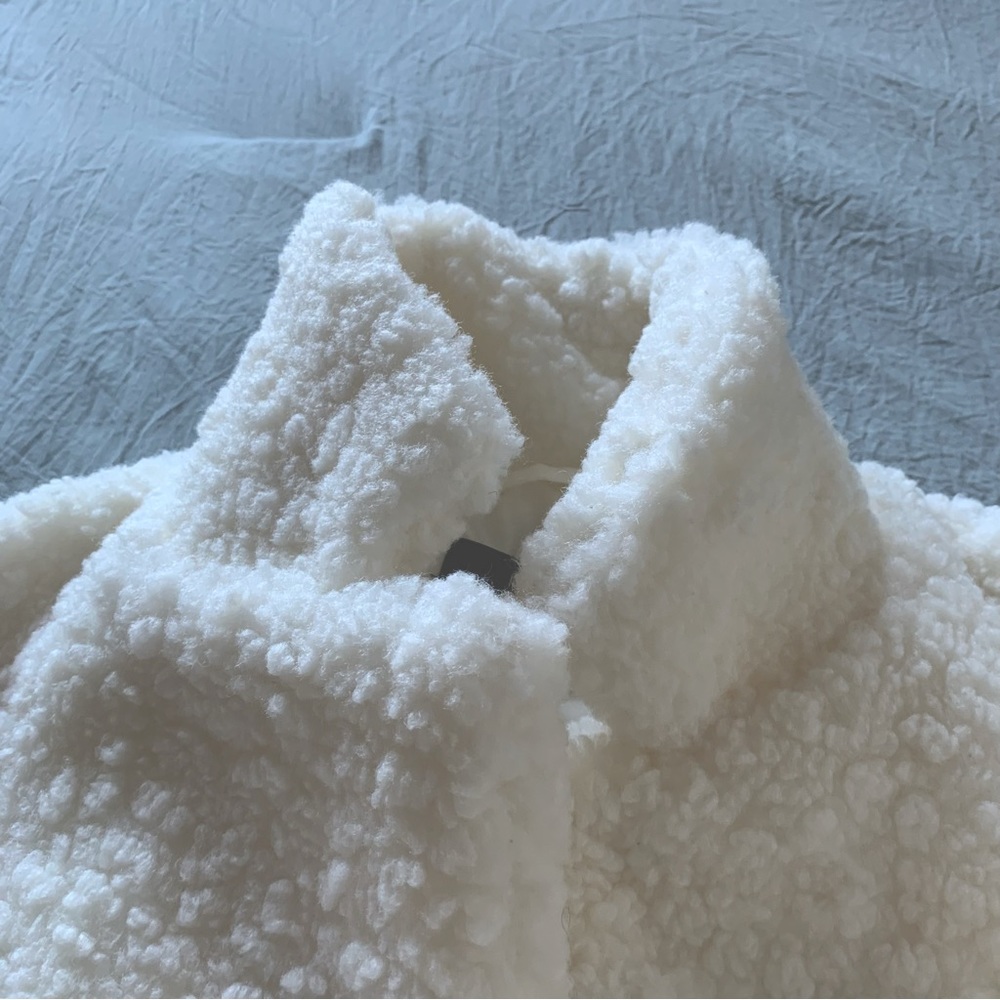 Off White Forever 21 Shearling Jacket - image 5